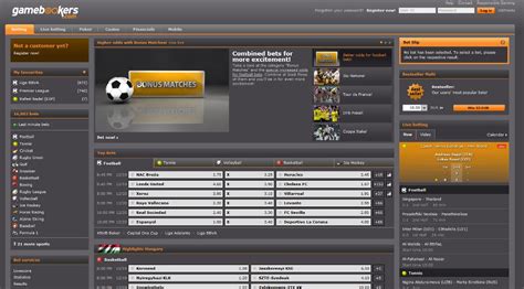 Bookmaker Gamebookers .